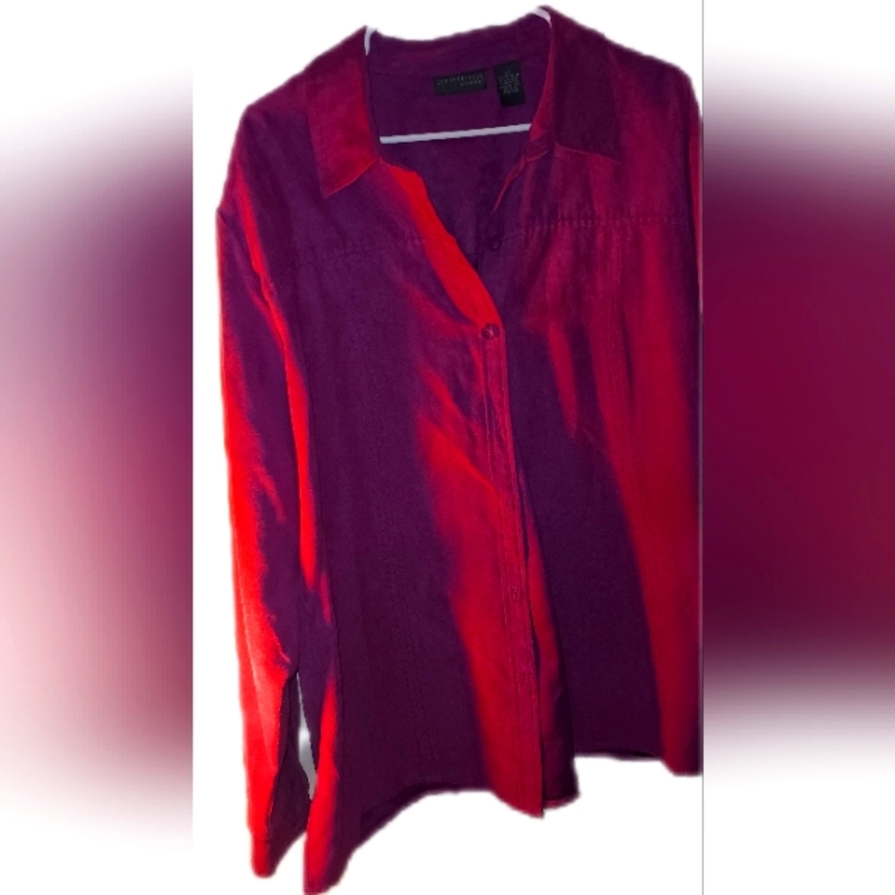 Ladies 2X beautiful blouse by relativity